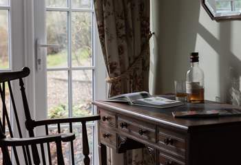 This desk would be a lovely place to renew the art of letter writing.