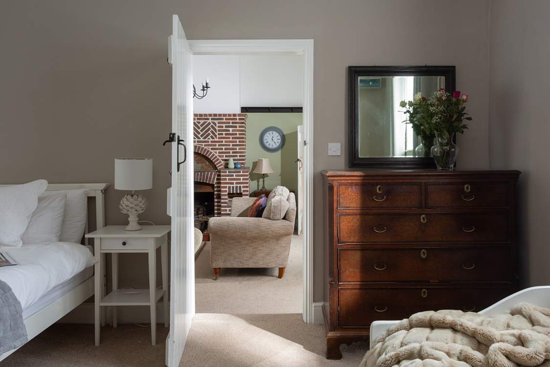 Through to the spacious ground floor bedroom.