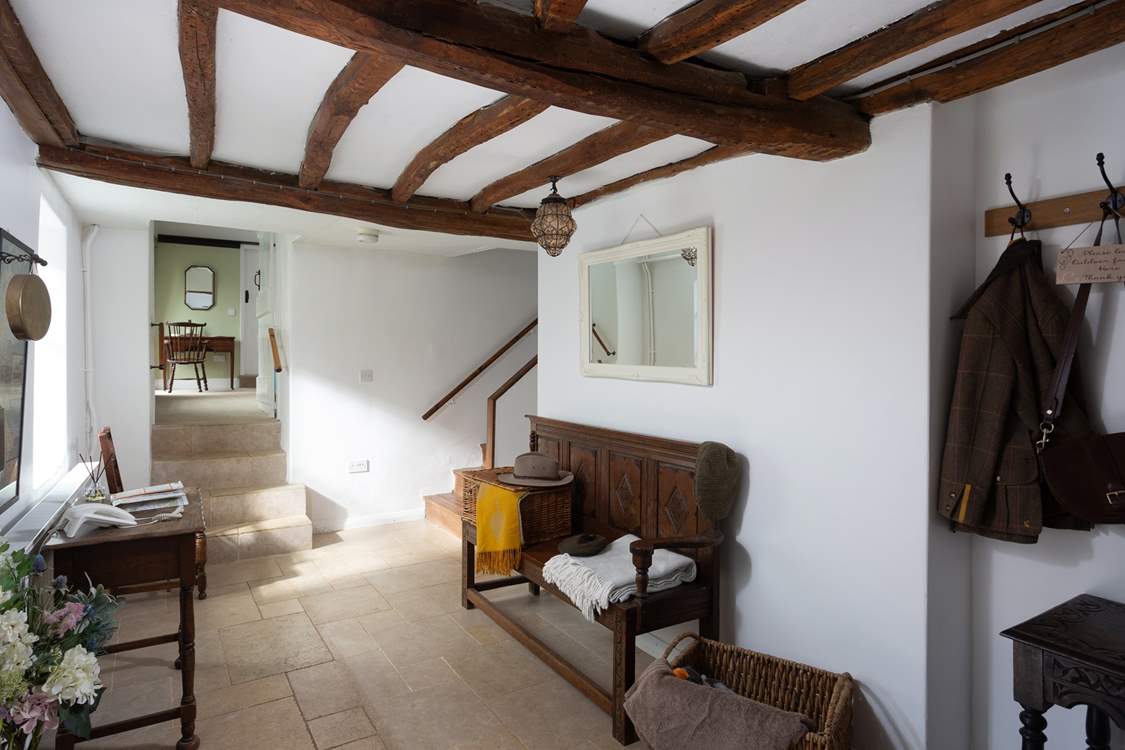 Admire those beams on the way through to the sitting-room.