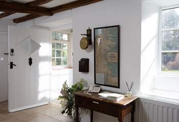 The spacious entrance hall is the first place to greet you.