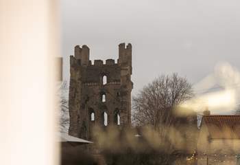 It even has its own castle.