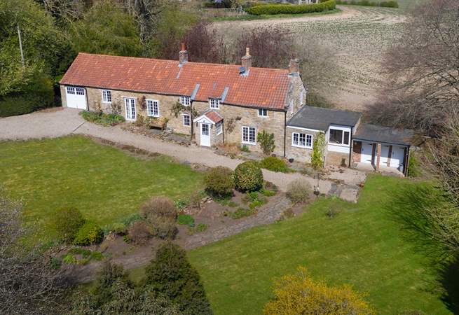 Welcome to Lodge Cottage nestled in the Yorkshire countryside.
