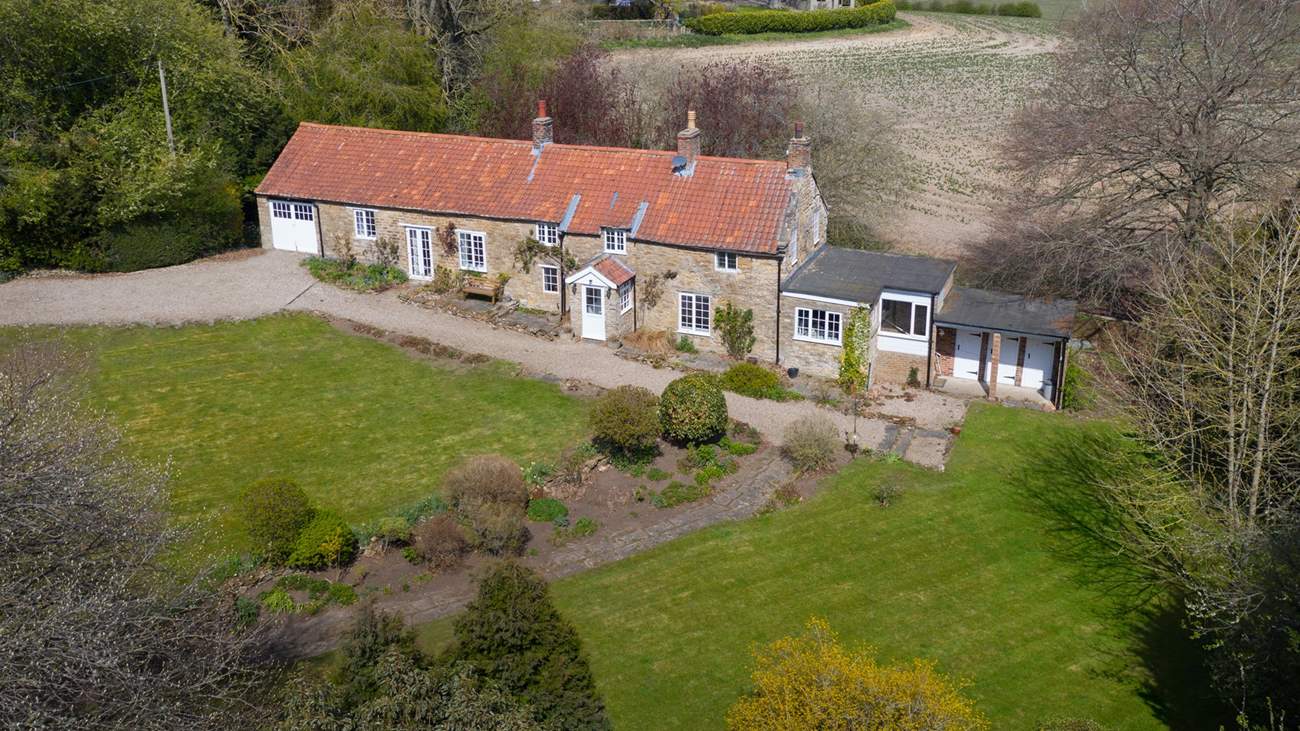 Welcome to Lodge Cottage nestled in the Yorkshire countryside.