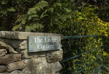 The entrance to your holiday home.