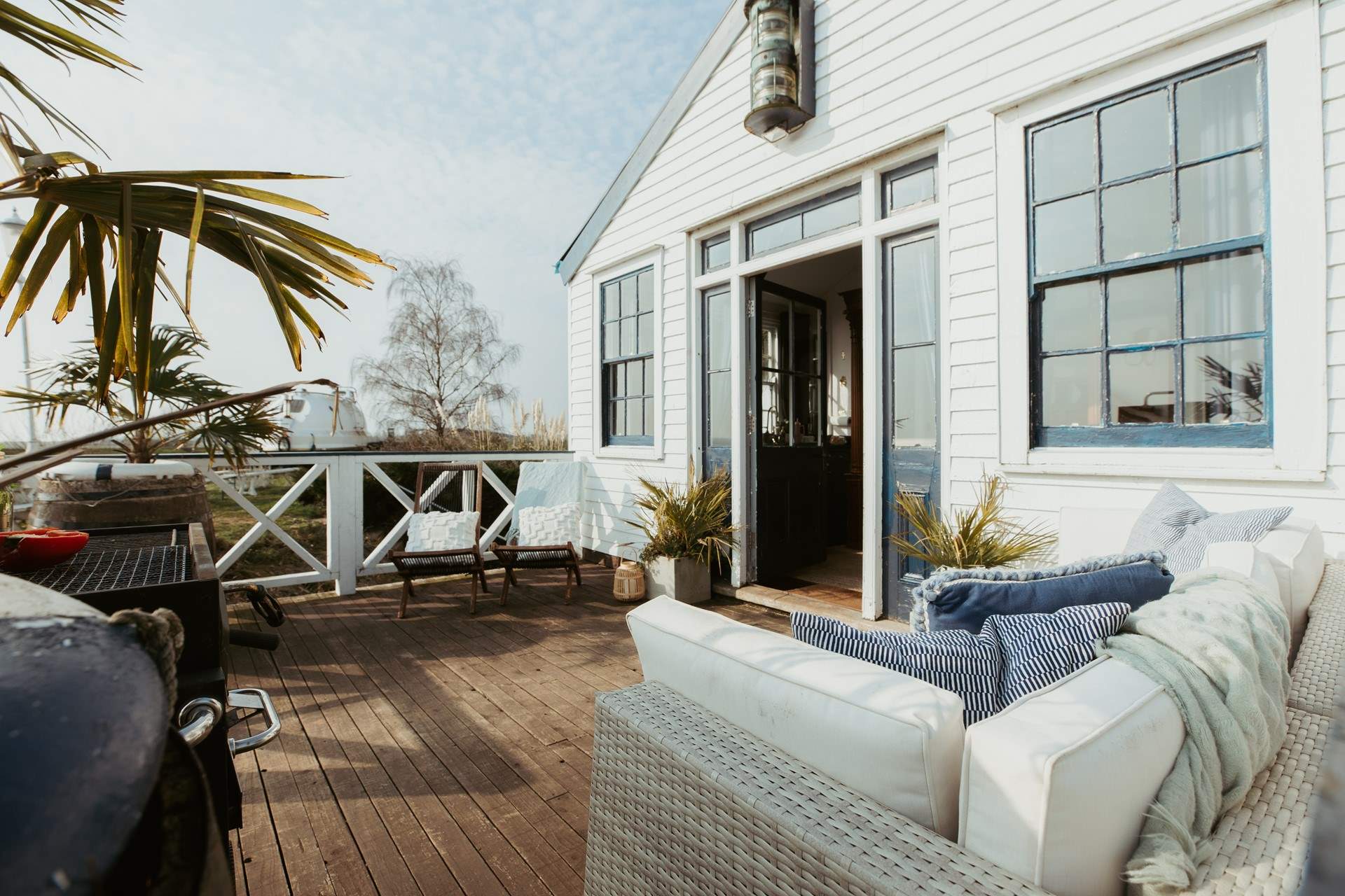 Soak up the sun from the dreamy terrace. 