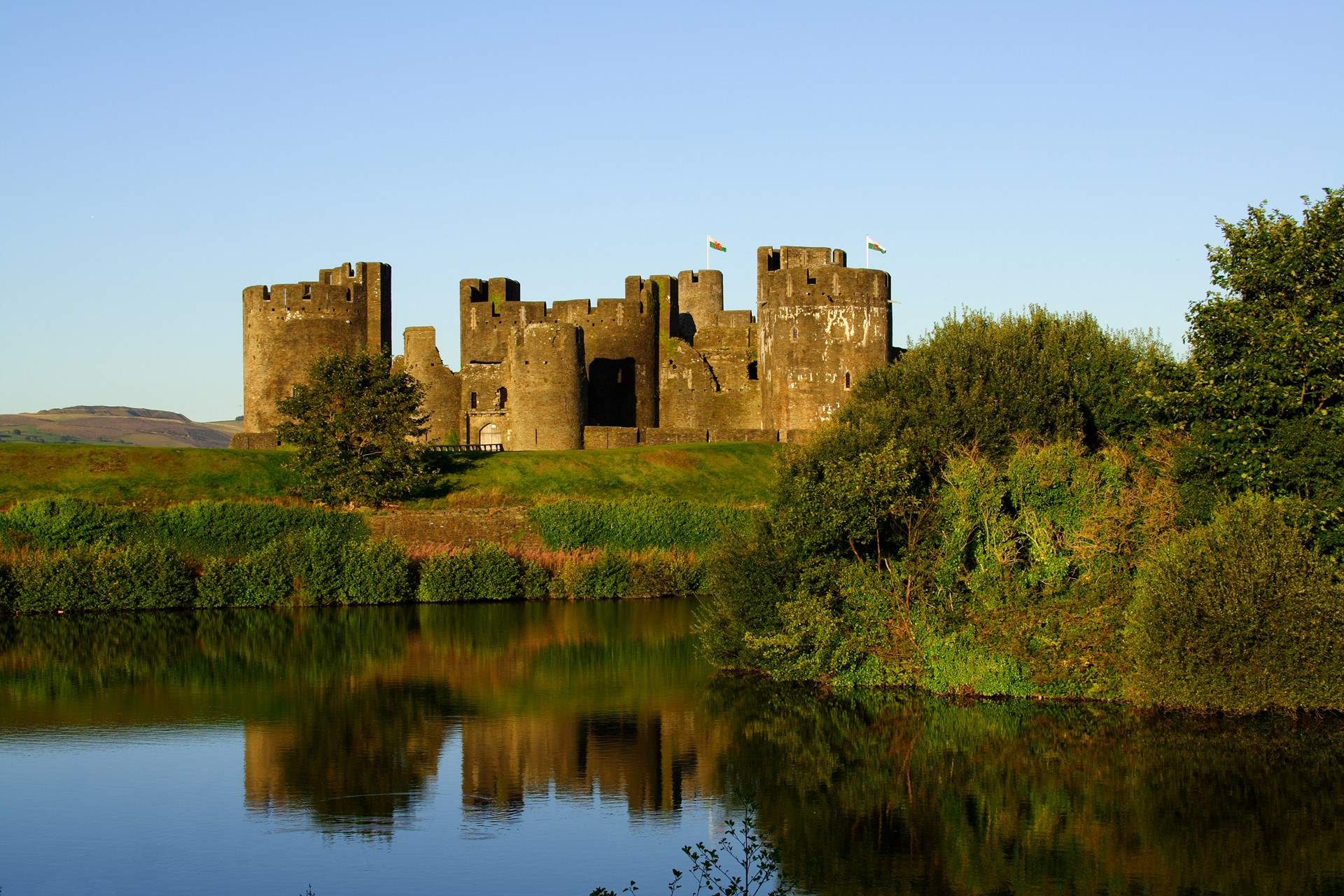 A 30-minute drive away, you will find the historic Caerphilly Castle.