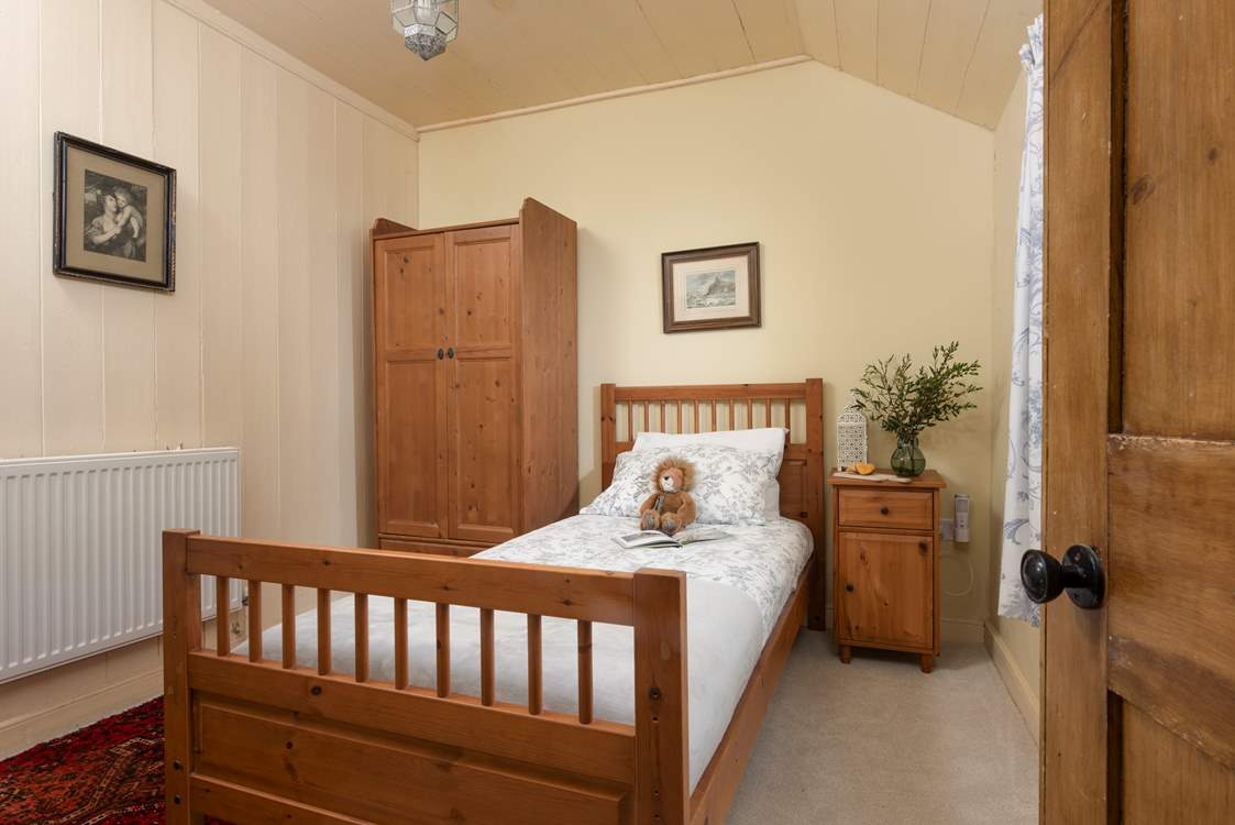 Bedroom 4 is such a sweet room for one lucky guest.