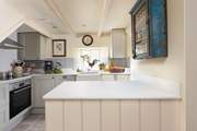 An impeccably presented kitchen.