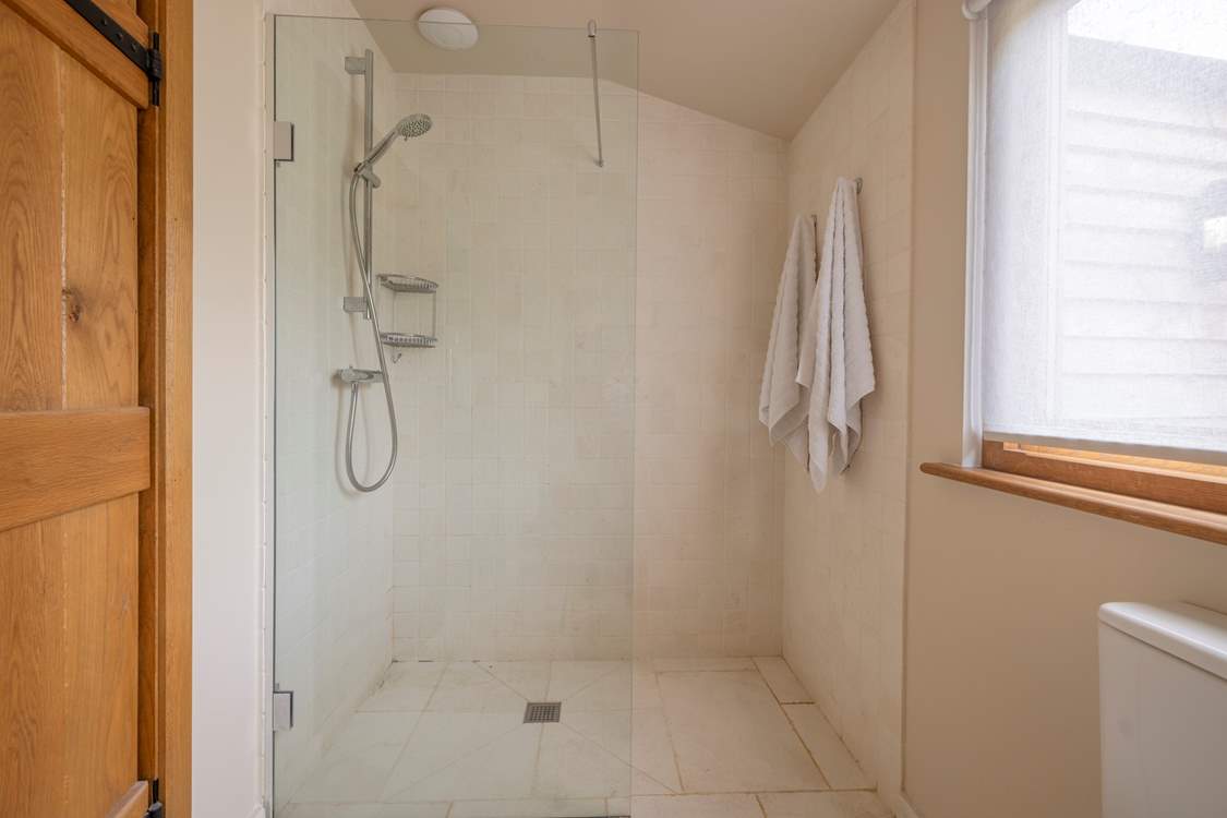 The wet-room.