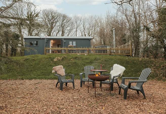 The outside area is completely dreamy. 