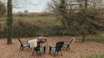 Just the spot for toasting marshmallows and stargazing. 