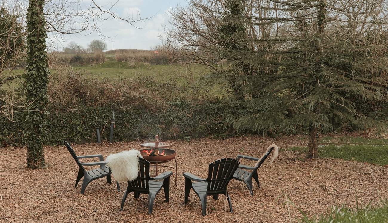 Just the spot for toasting marshmallows and stargazing. 