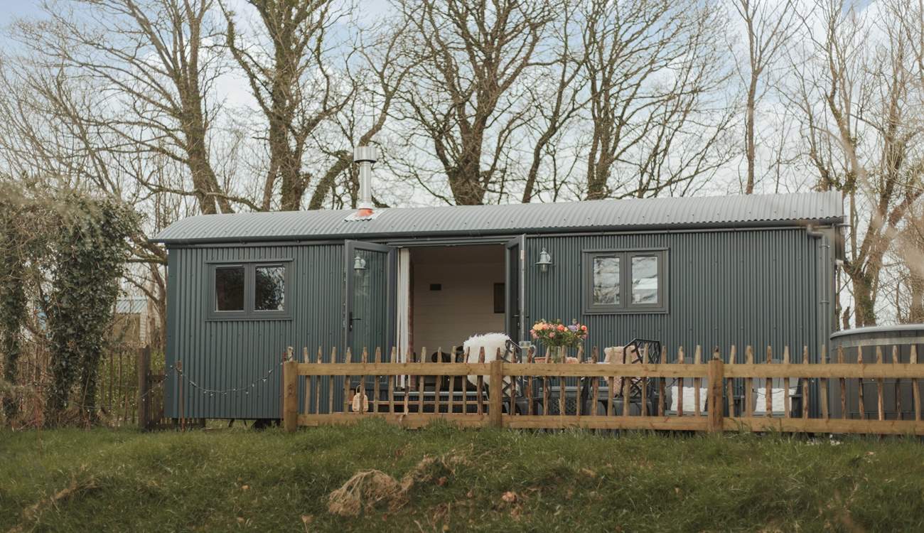 A picture-perfect retreat nested within rolling landscape. 