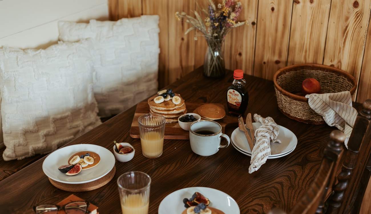 Embrace time together with no distractions from the outside world. 