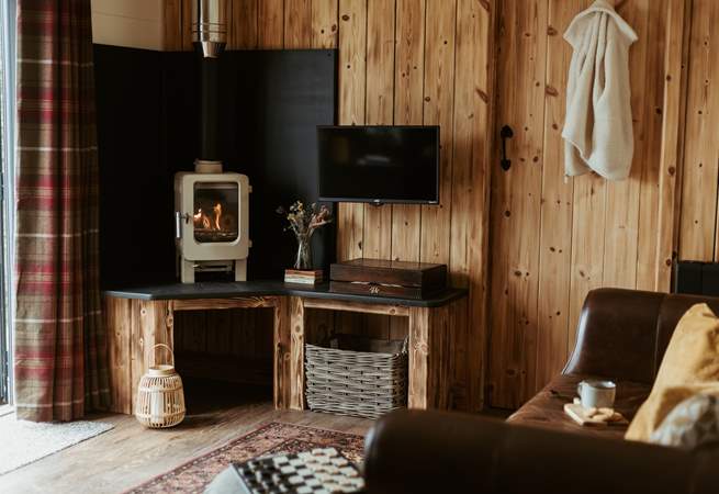 Snuggling up by the wood-burner while playing games on cooler days is the perfect tonic.  