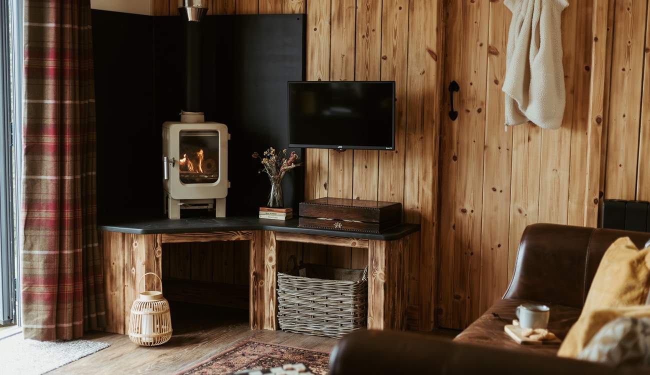 Snuggling up by the wood-burner while playing games on cooler days is the perfect tonic.  
