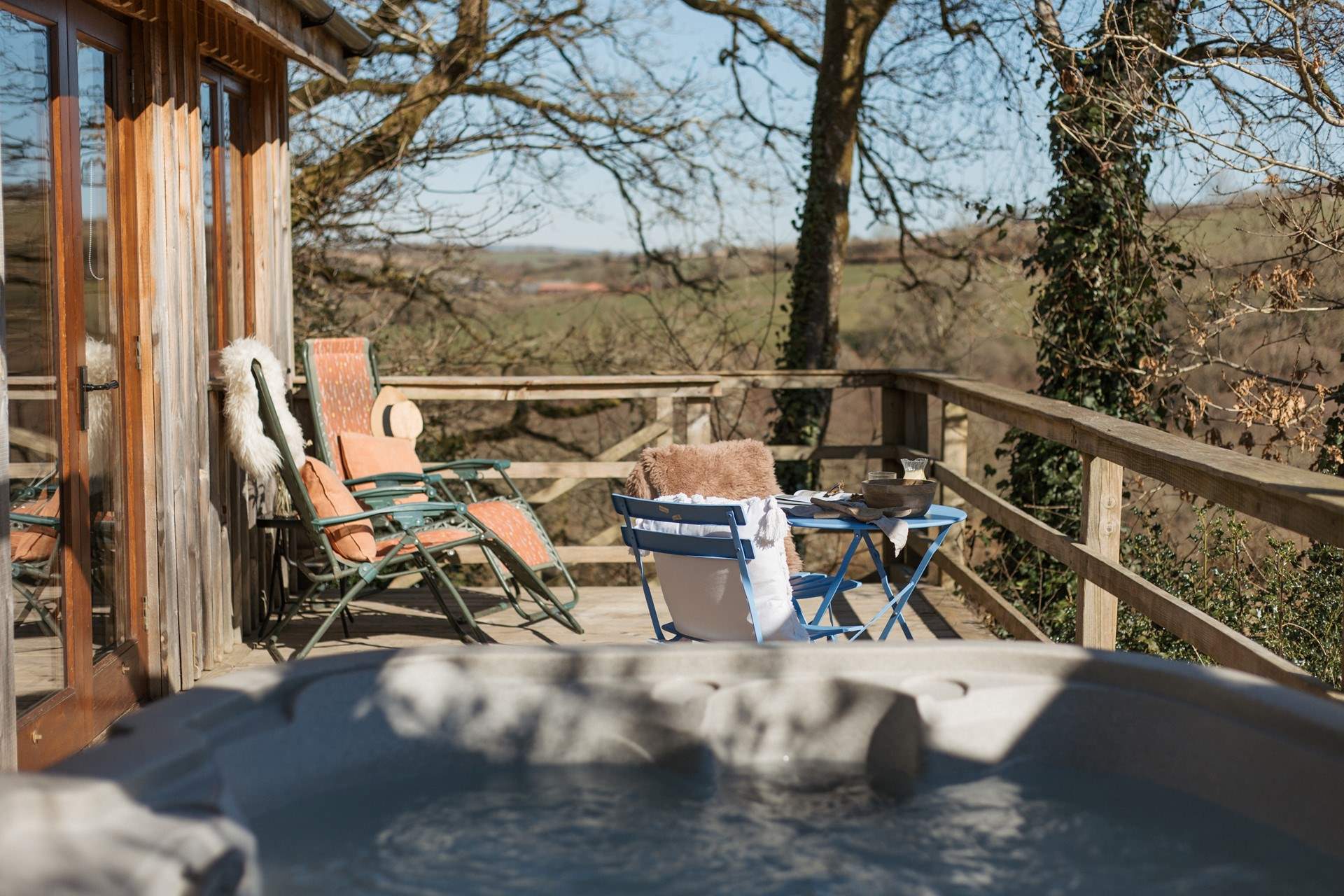 Relax and unwind to the sound of nature.