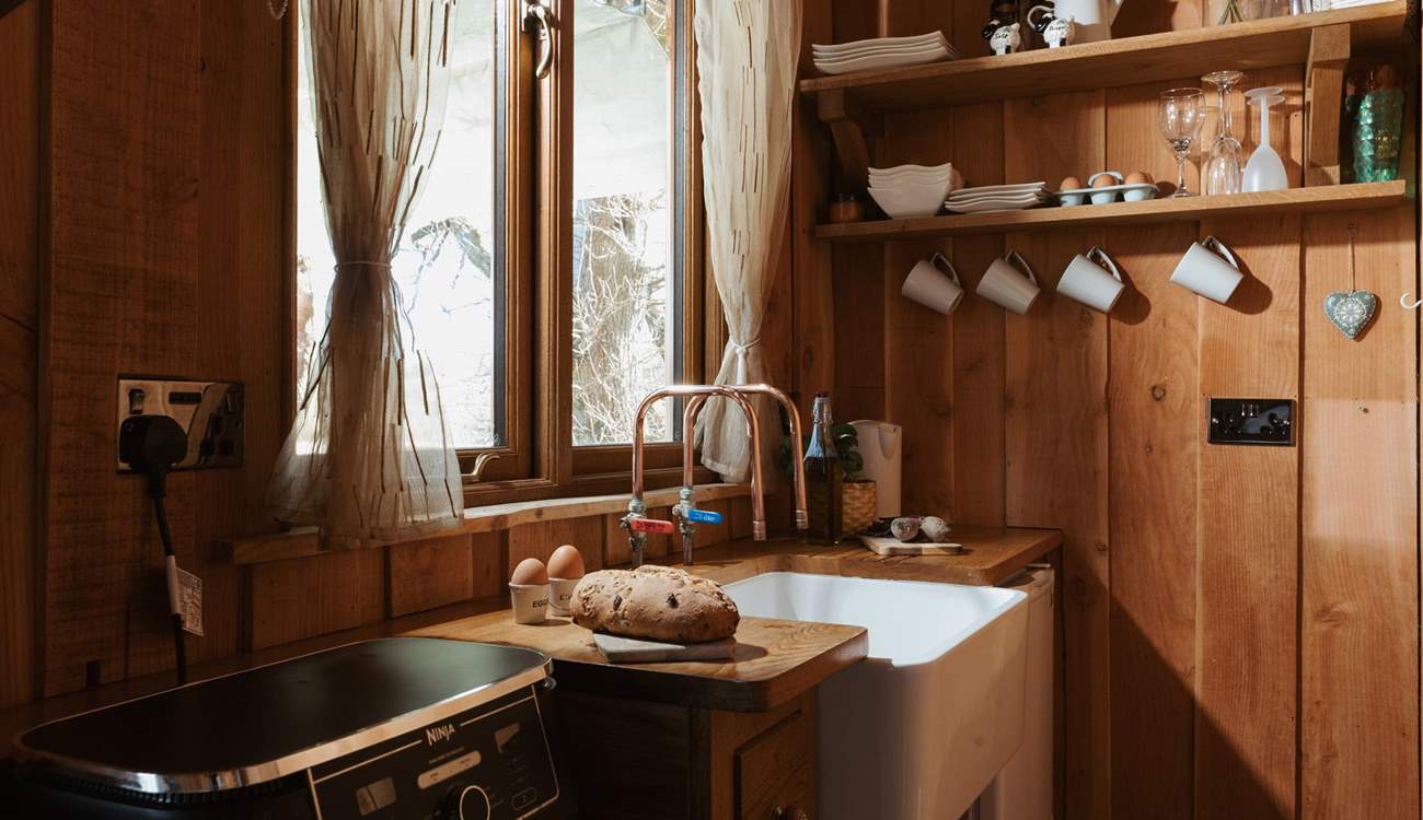 Hazel is fully equipped with everything you need for your getaway.