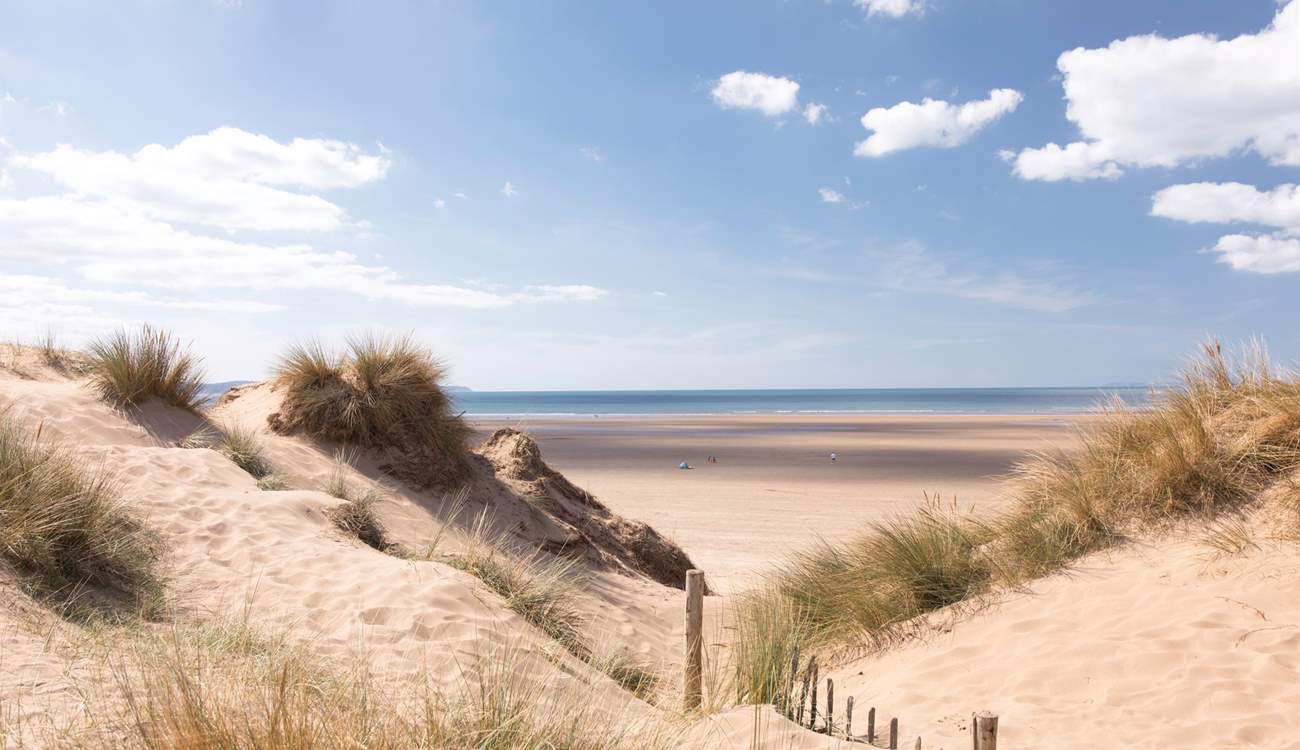 As well as Westwards Ho! beach, an area of outstanding beauty.