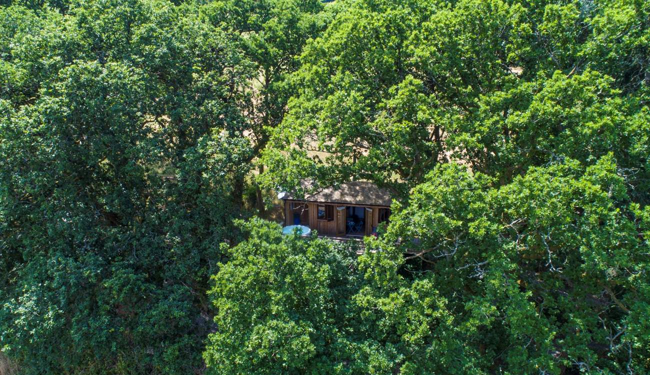 This sleeps two retreat is perfect for a countryside staycation.