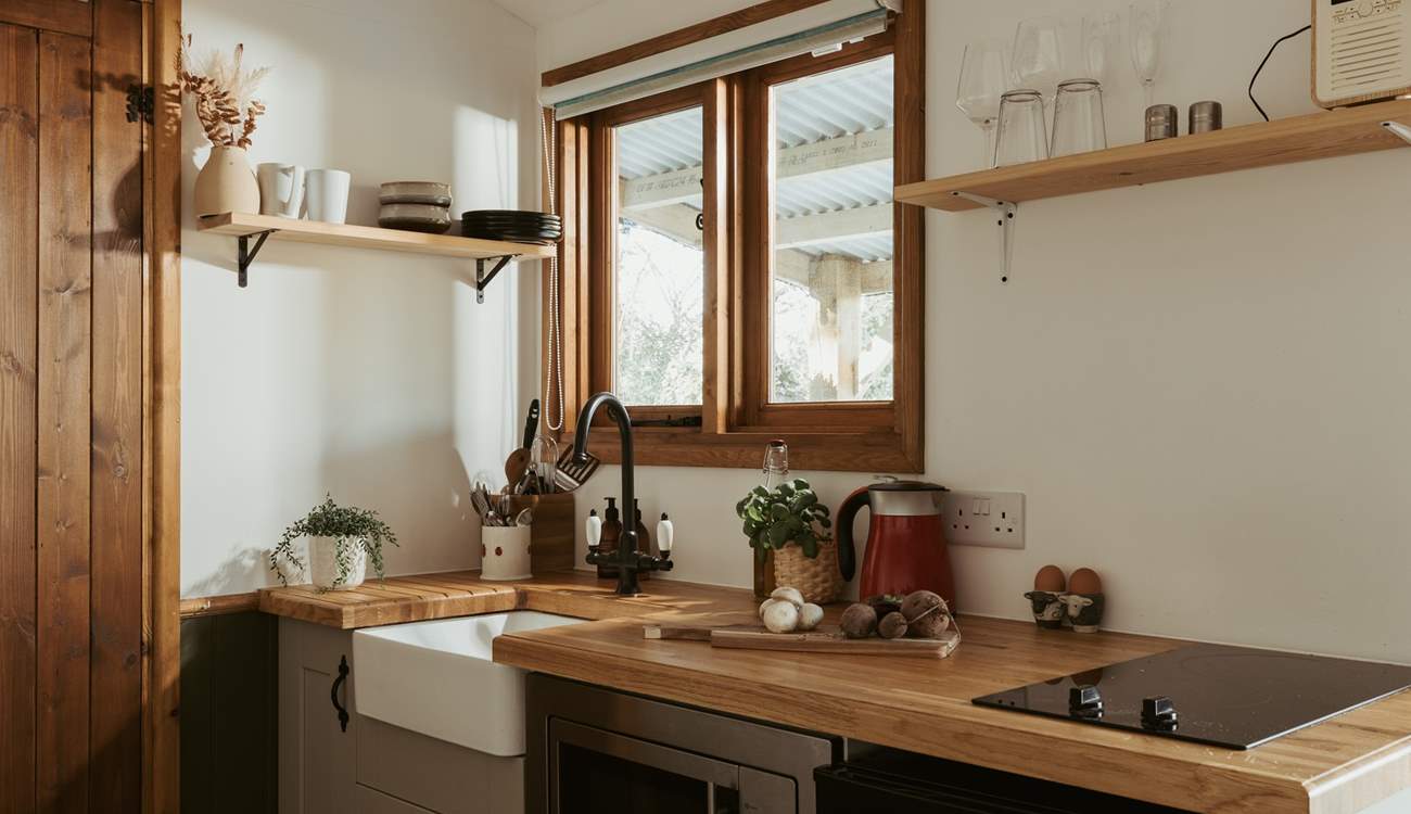 Stock up on local produce from the nearby market town of South Molton before whipping up a feast in the well-equipped kitchen.