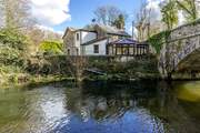The setting is sublime, right on the banks of the River Camel.