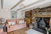 The cottage is brimming with charm and character.