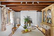 Relax over leisurely holiday meals at Bridge Pool Cottage.