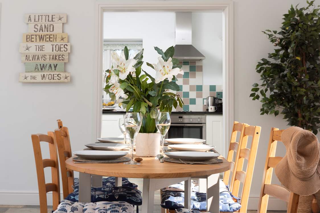 Plenty of space to gather with your loved ones.