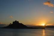 The access to St Michaels Mount is a three hour hike on the coastal path or a 14 minute drive from The Barn.