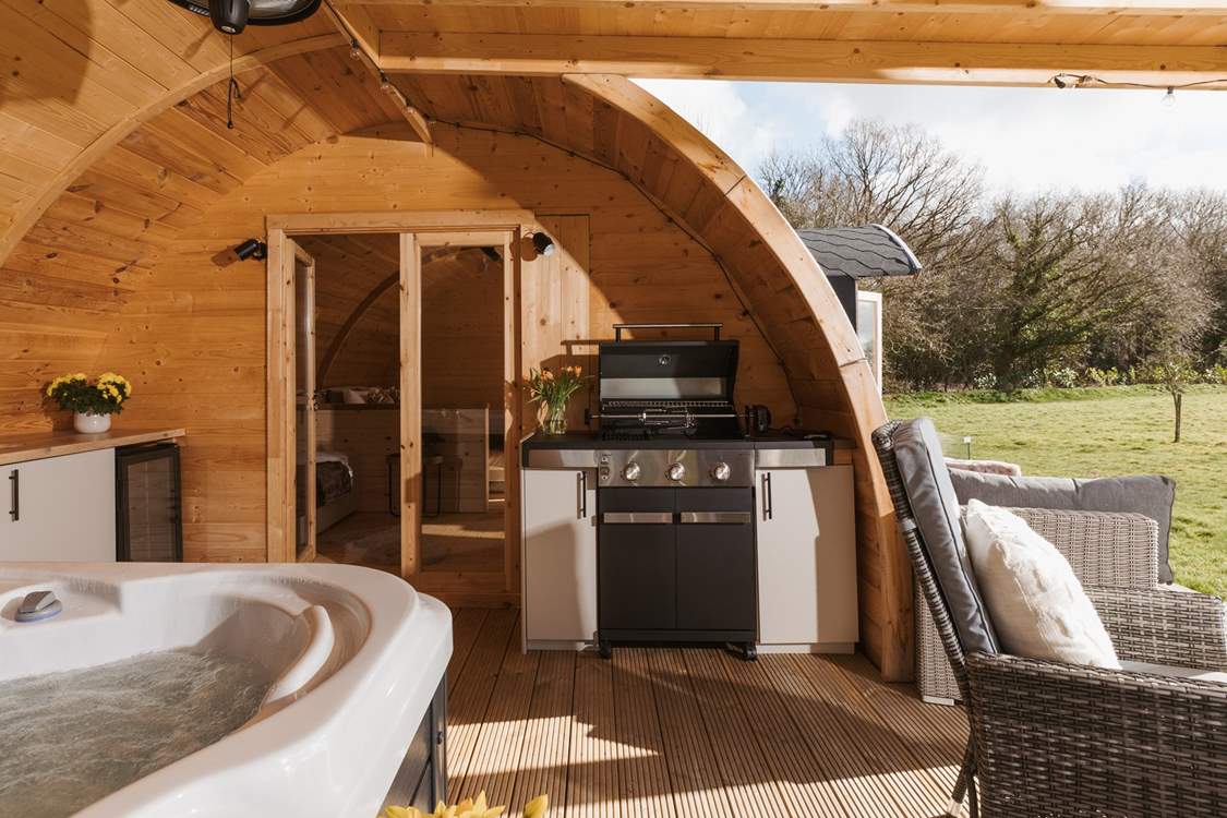 Light up the barbecue and soak up the afternoon sunshine.