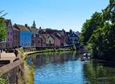 Norwich isn't far and makes for a fantastic day out with its beautiful streets and historic Castle.