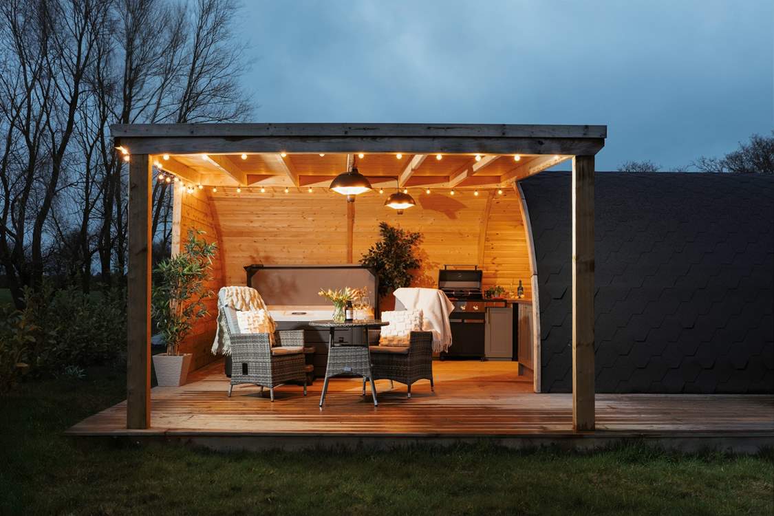 What a perfect spot to sit and watch out for wildlife.