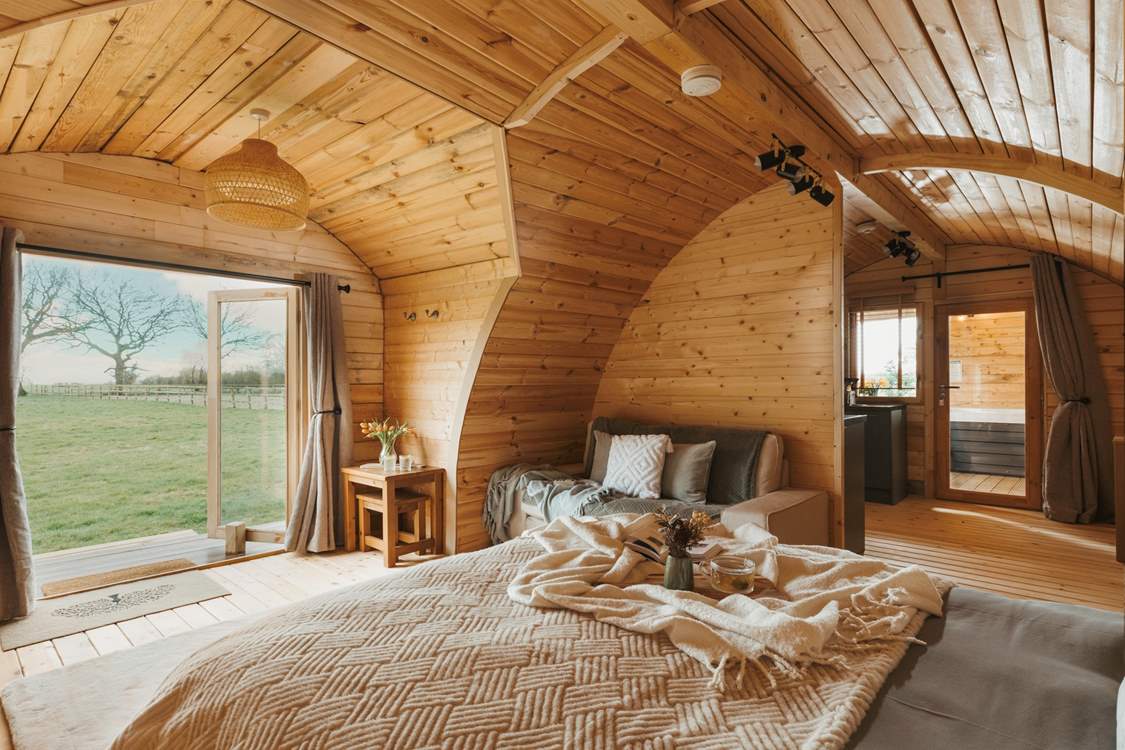 What a beautiful view to wake up to.