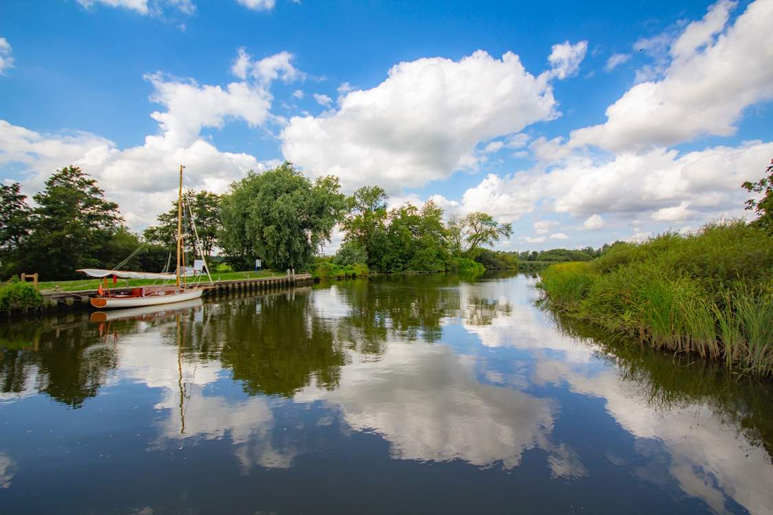 Pack a picnic and enjoy a day exploring the Norfolk Broads.