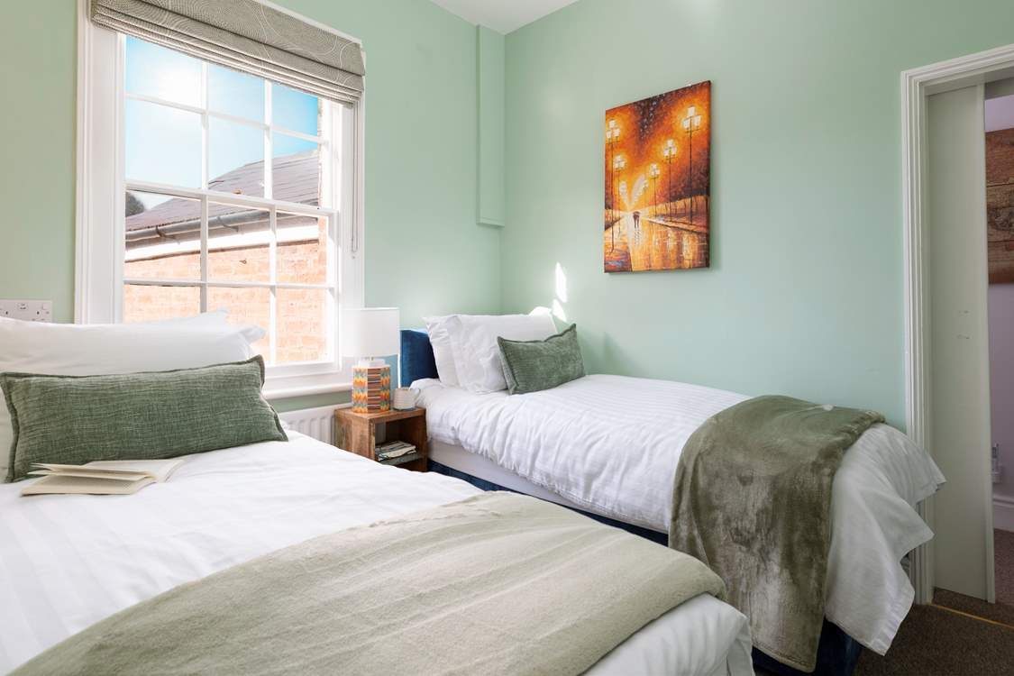 A restful room for two.