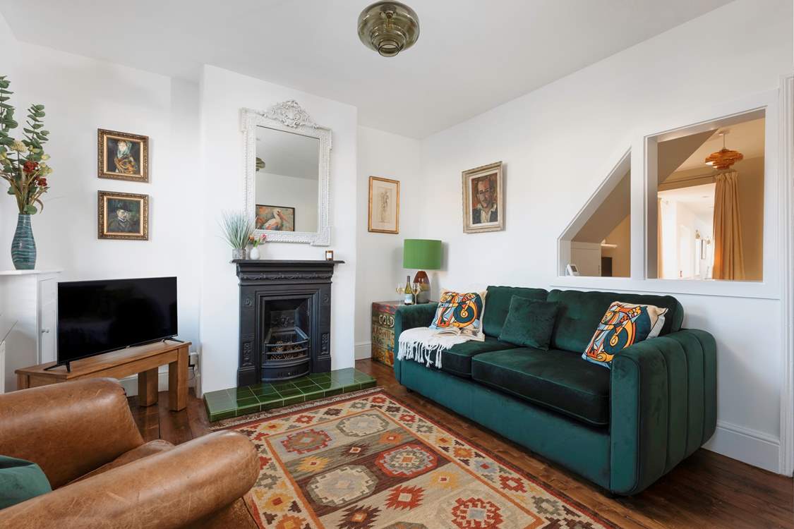 Cosy up in front of the fire and unwind.