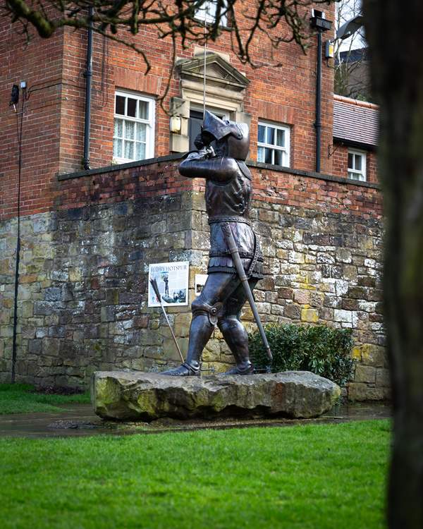 Percy Hotspur, your knight in shining armour.