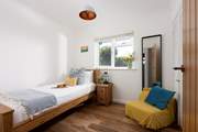 The single room is cosy and perfectly placed.