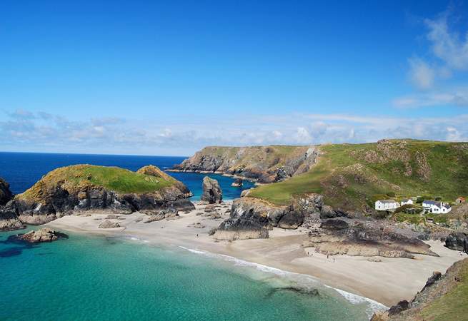 Kynance Cove is a ten minute drive away.
