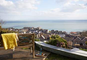 A beautiful vista overlooking the stunning coastal town of Ventnor. 