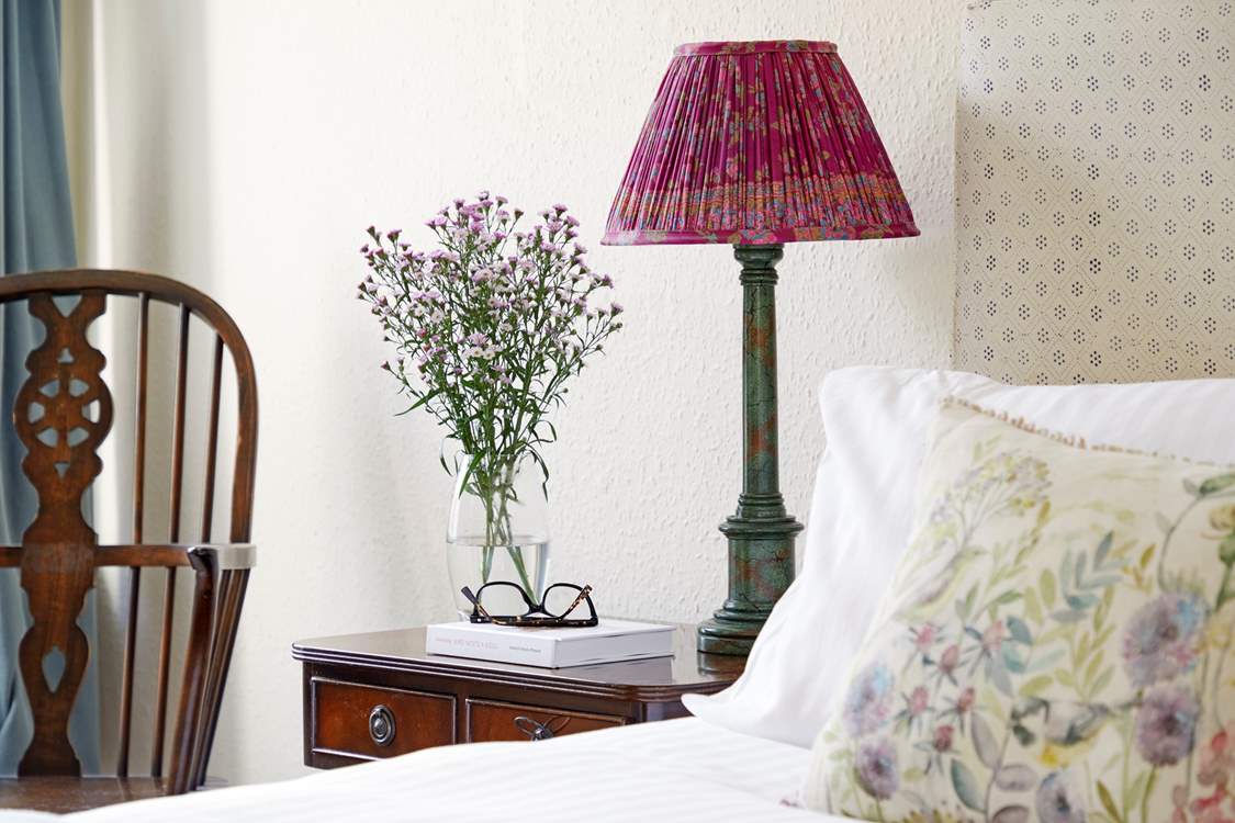 A moment of peace before sleep with a good bedtime read.