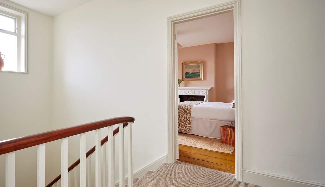 A glimpse into tranquility from the spacious landing. 