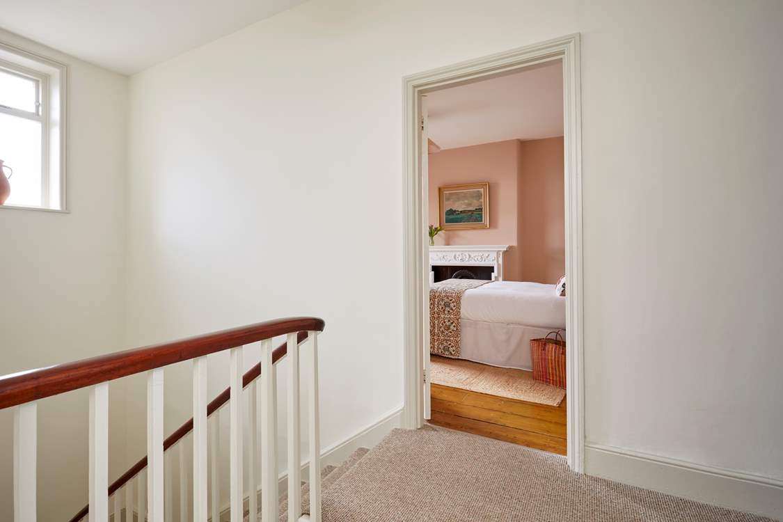 A glimpse into tranquility from the spacious landing.