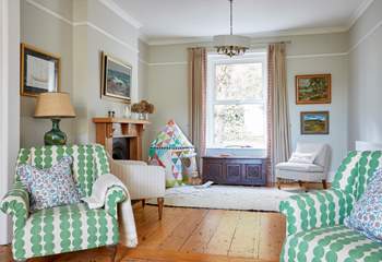 An extension of the sitting-room, where playtime meets stylish design in an inviting space.