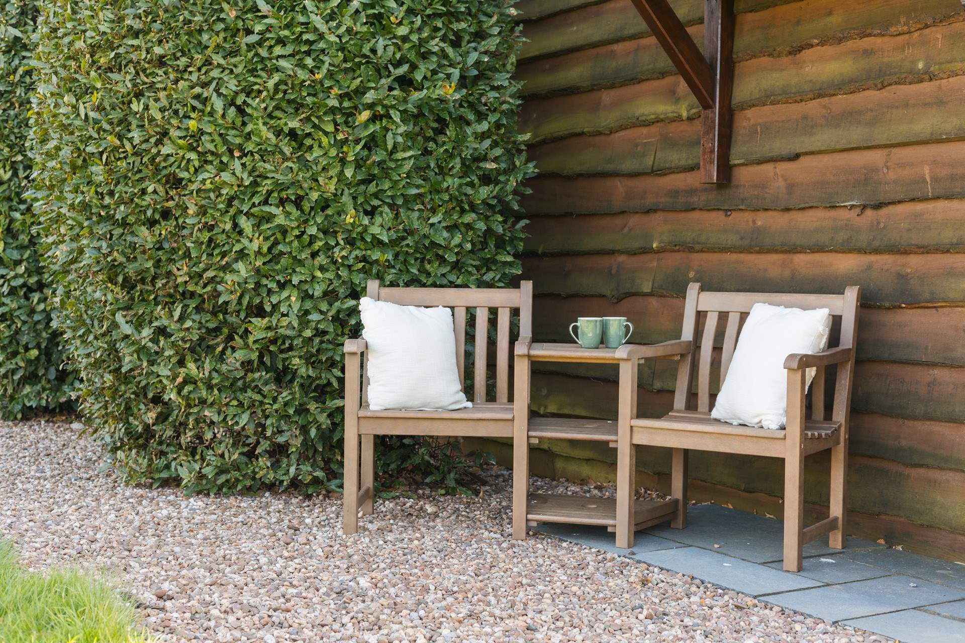 Enjoy a quiet moment outside, watching the wildlife.