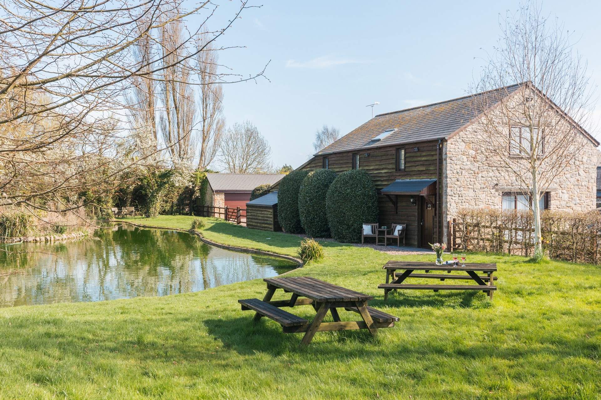 Orchard Barn comprises of the first floor of this building.