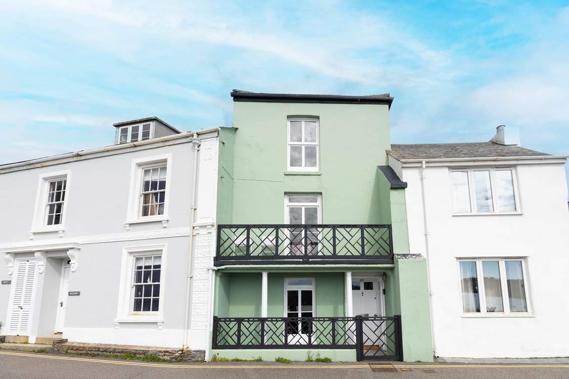 Perched between two traditional cottages, 27 Marine Parade is a gorgeous property.