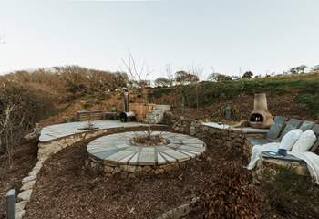 The outdoor space allows you to enjoy your beautiful surroundings whatever time of the day.