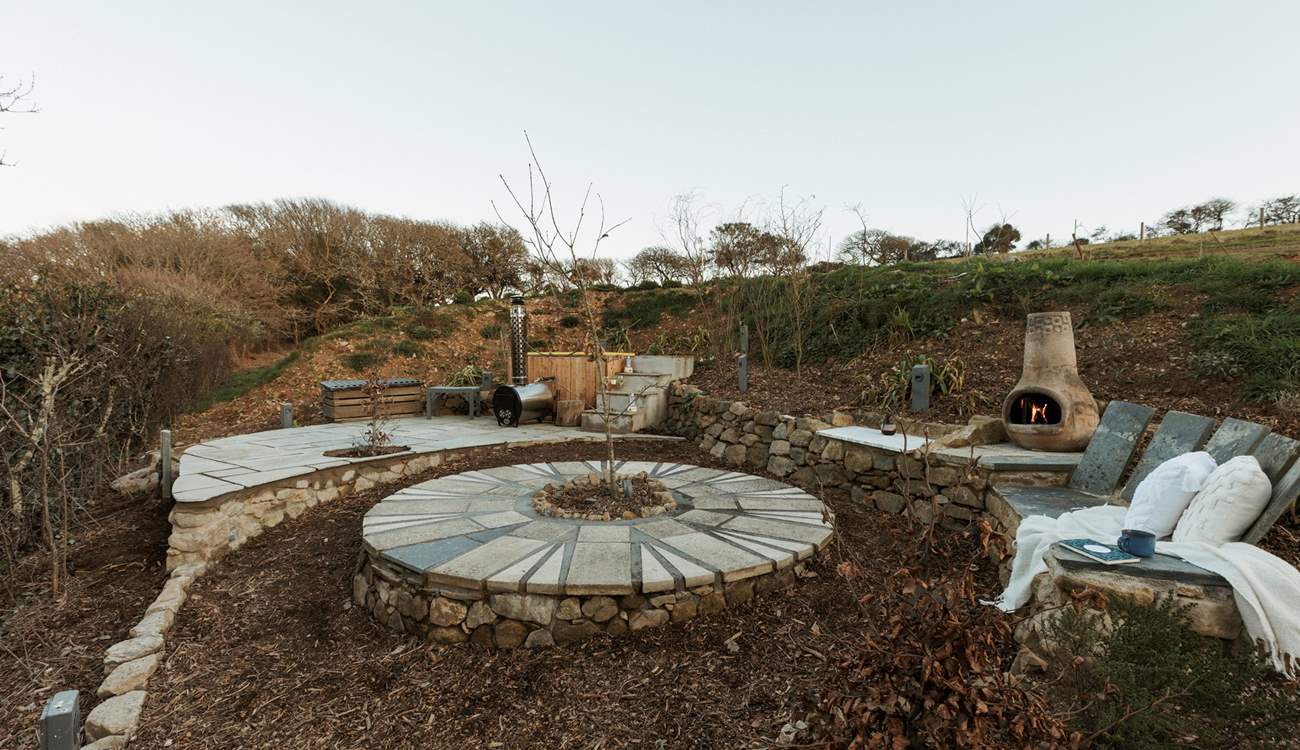 The outdoor space allows you to enjoy your beautiful surroundings whatever time of the day.